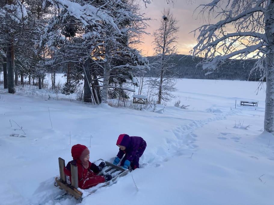 Lakeside Wilderness Cabin Jokkmokk község Kültér fotó